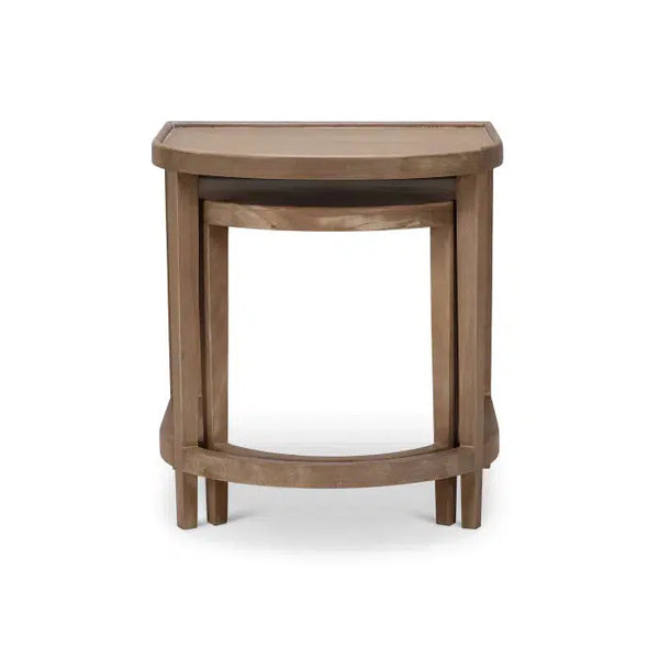 Normandy Nesting Tables Set 2-Blue Hand Home
