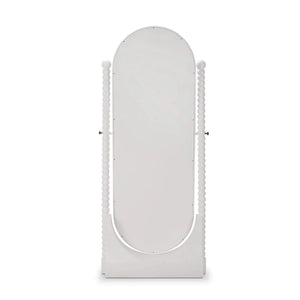 Cholet Cordelia Standing Mirror in Architectural White-Blue Hand Home
