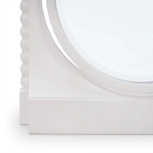 Cholet Cordelia Standing Mirror in Architectural White-Blue Hand Home