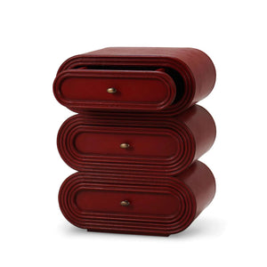 Infinity 3 Drawer Nightstand-Blue Hand Home