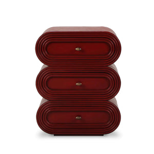 Infinity 3 Drawer Nightstand-Blue Hand Home