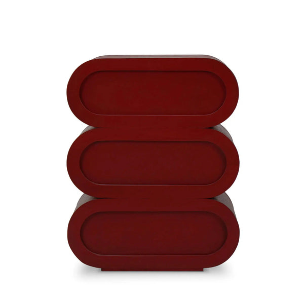 Infinity 3 Drawer Nightstand-Blue Hand Home