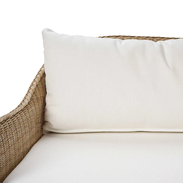 Nantucket Rattan Sofa-Blue Hand Home