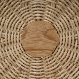 Oceana Rattan Dining Chair-Blue Hand Home