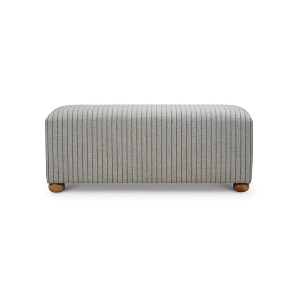 Luna Ottoman-Blue Hand Home