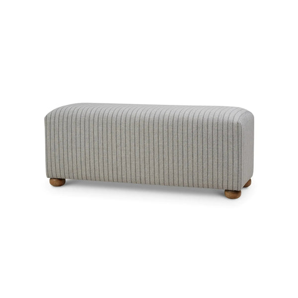 Luna Ottoman-Blue Hand Home