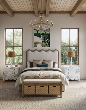 Chloe Loop Queen Bed-Blue Hand Home