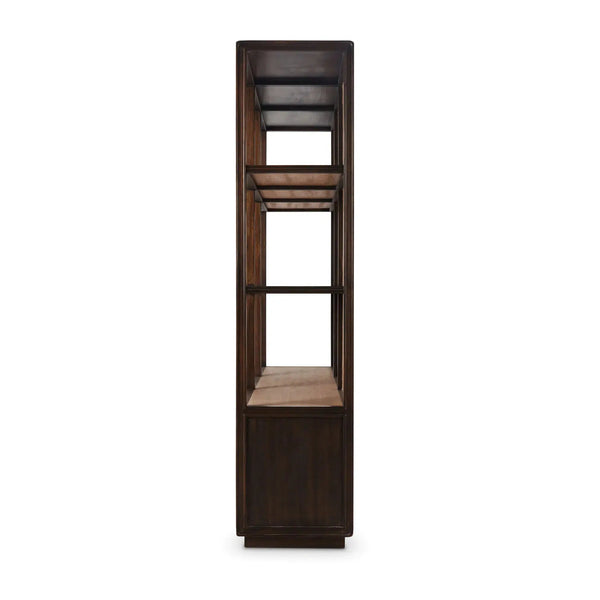 Cohan Open Cabinet w/ 6 Drawers-Blue Hand Home