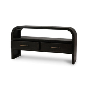 Vannes Console Table w/ 2 Drawers-Blue Hand Home