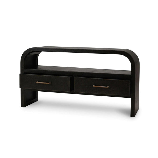 Vannes Console Table w/ 2 Drawers-Blue Hand Home