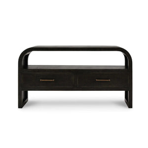 Vannes Console Table w/ 2 Drawers-Blue Hand Home