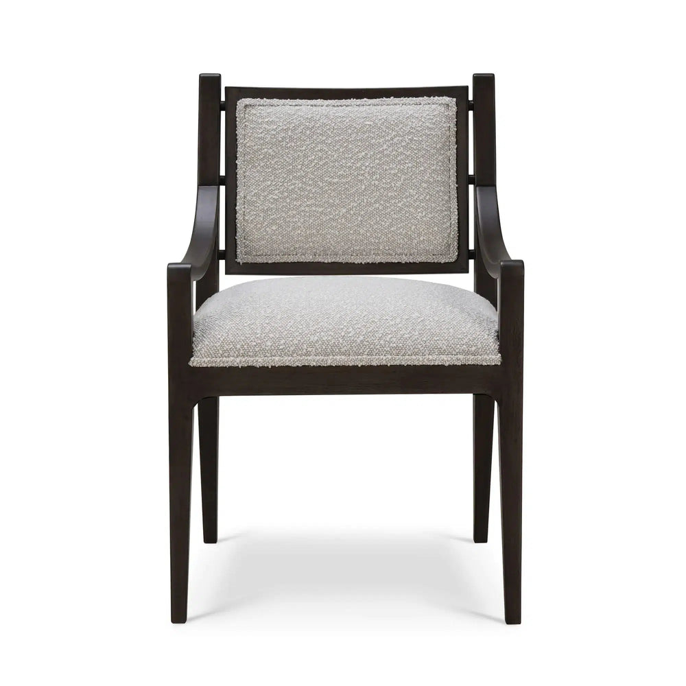 Milano Dining Chair w/ Upholstered Seat & Back-Blue Hand Home