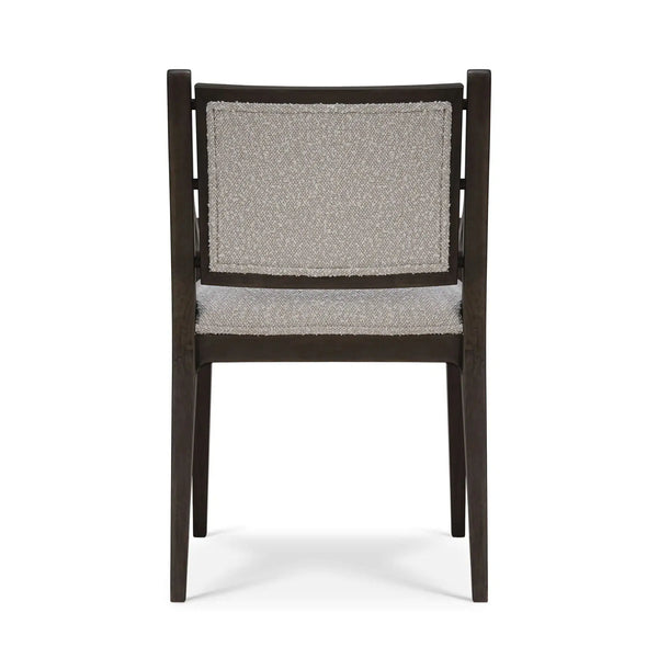 Milano Dining Chair w/ Upholstered Seat & Back-Blue Hand Home