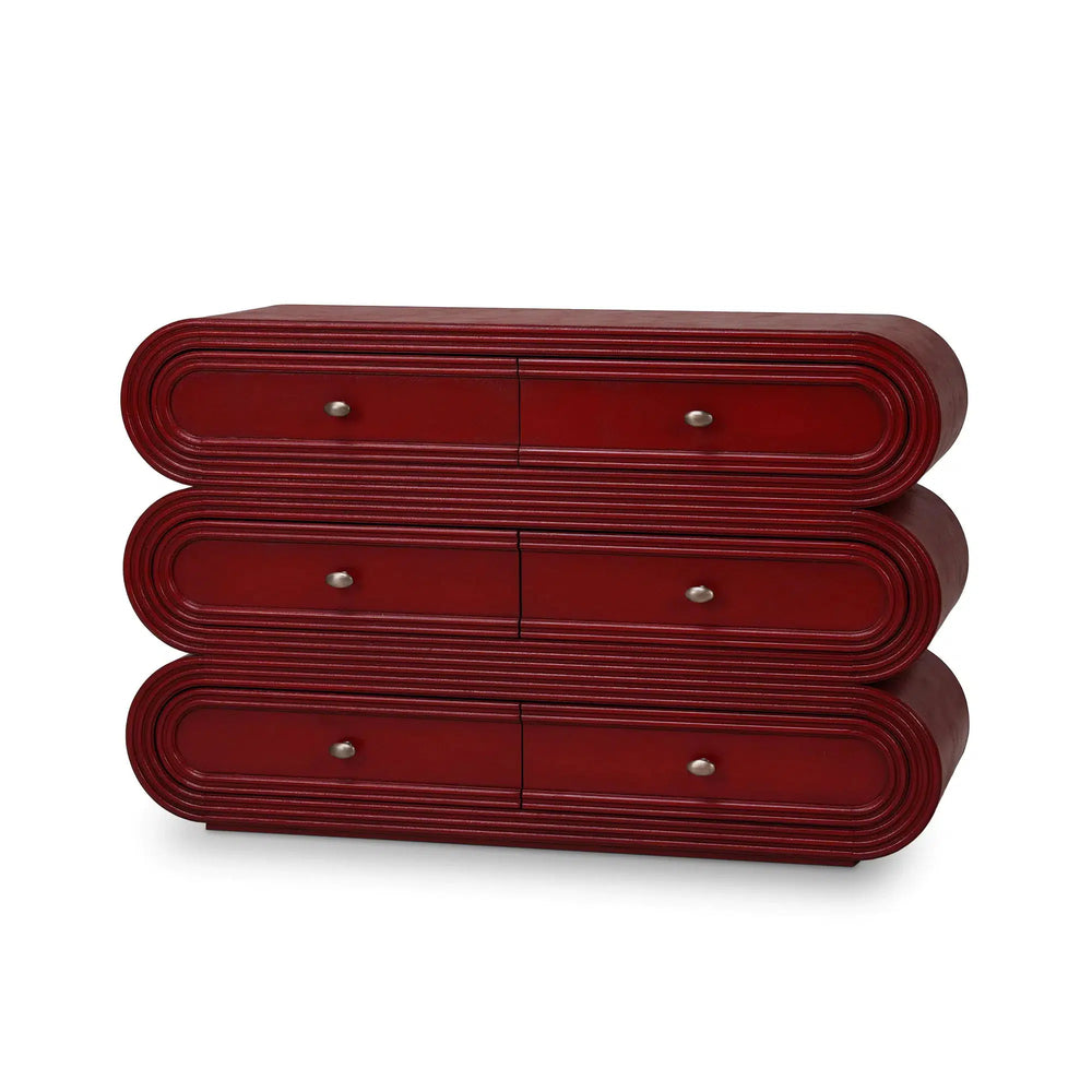 Infinity 6 Drawer Dresser-Blue Hand Home