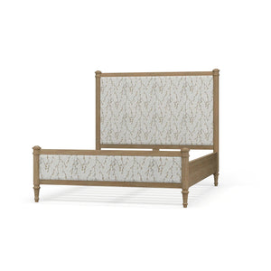 Kelly Upholstered Bed Queen-Blue Hand Home
