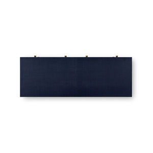 Kagu 6 Drawer Dresser w/ Raffia-Blue Hand Home