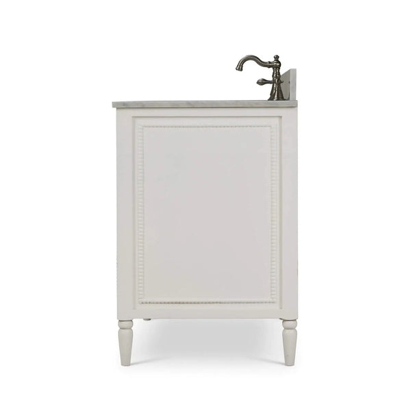 Cholet Single Vanity w/ Sink & Marble Top-Blue Hand Home