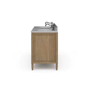 Cholet Double Vanity w/ Sink & Marble Top-Blue Hand Home