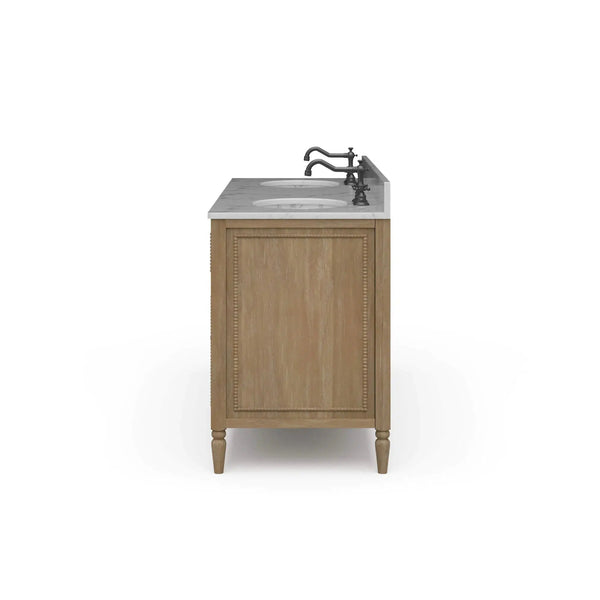 Cholet Double Vanity w/ Sink & Marble Top-Blue Hand Home