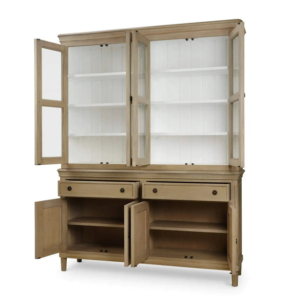 Hayward Display Cabinet-Blue Hand Home