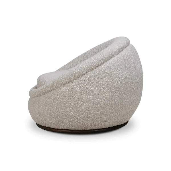 Luna Swivel Chair-Blue Hand Home