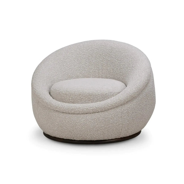 Luna Swivel Chair-Blue Hand Home