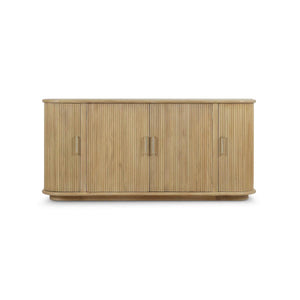 Kraton 4 Doors Sideboard in Fruitwood-Blue Hand Home