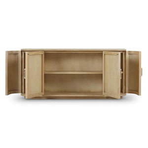 Kraton 4 Doors Sideboard in Fruitwood-Blue Hand Home