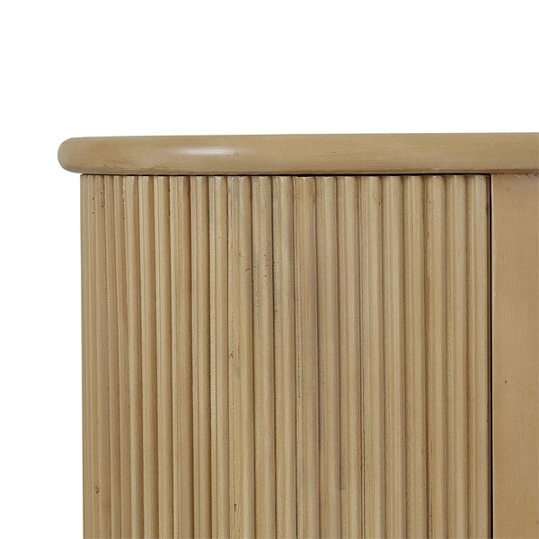 Kraton 4 Doors Sideboard in Fruitwood-Blue Hand Home