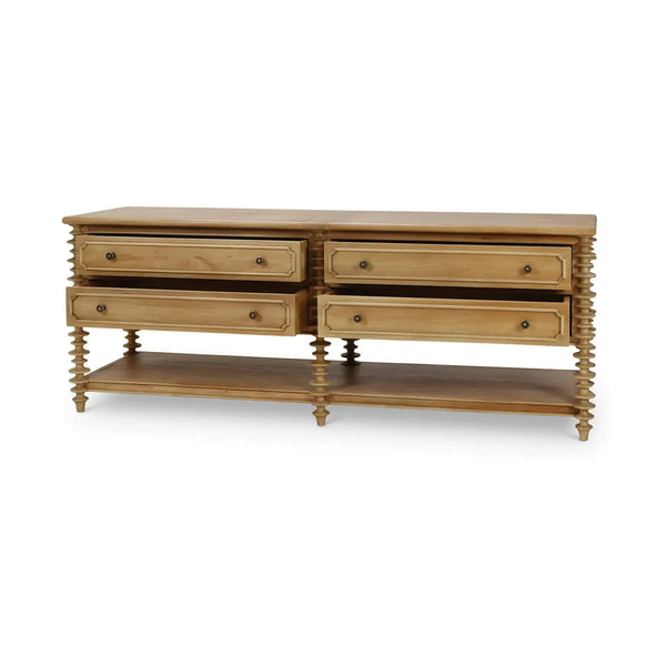 Milano Sideboard w/ 4 Drawers-Blue Hand Home