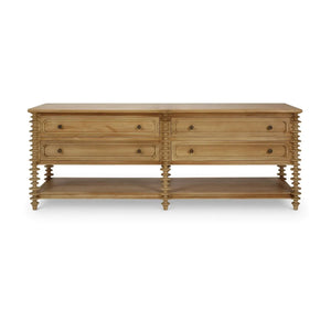 Milano Sideboard w/ 4 Drawers-Blue Hand Home
