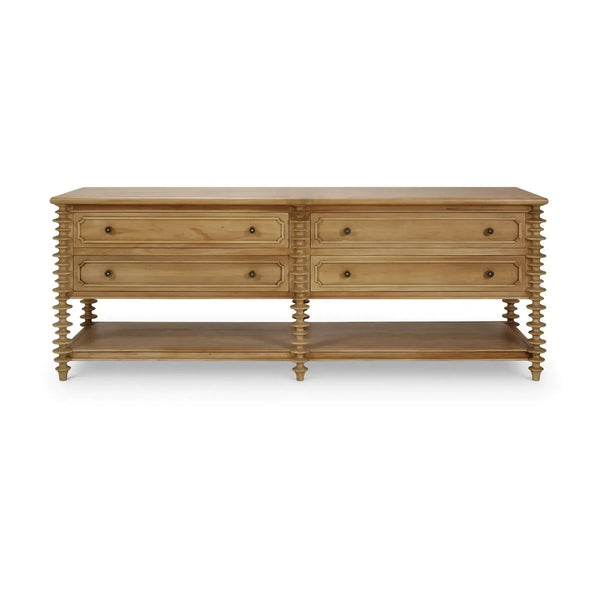 Milano Sideboard w/ 4 Drawers-Blue Hand Home