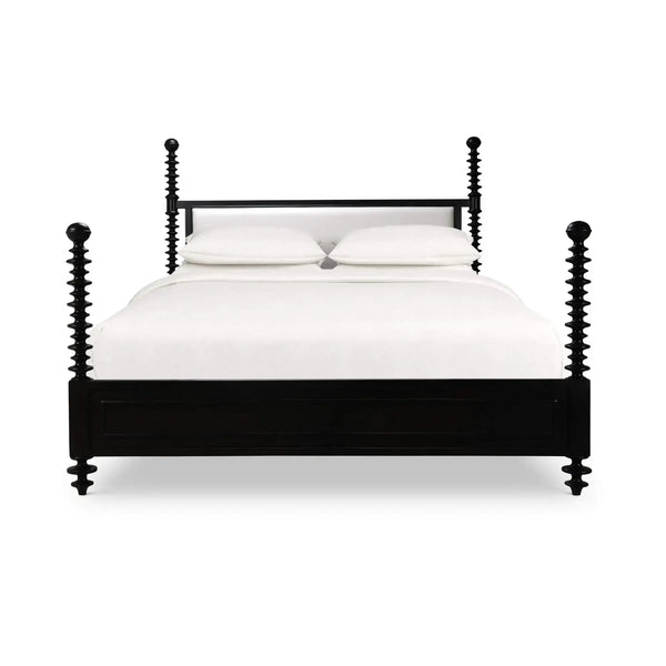 Milano Upholstered Bed King-Blue Hand Home