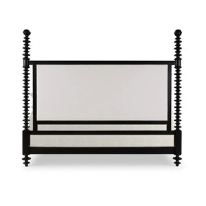 Milano Upholstered Bed King-Blue Hand Home