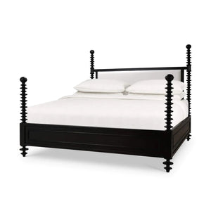 Milano Upholstered Bed King-Blue Hand Home