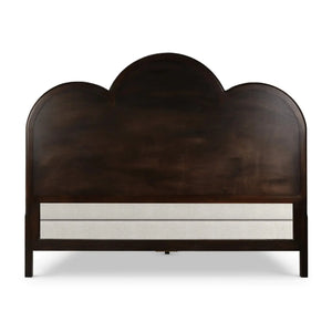 Chloe Upholstered Bed King-Blue Hand Home