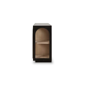 Vannes Crescent Console-Blue Hand Home