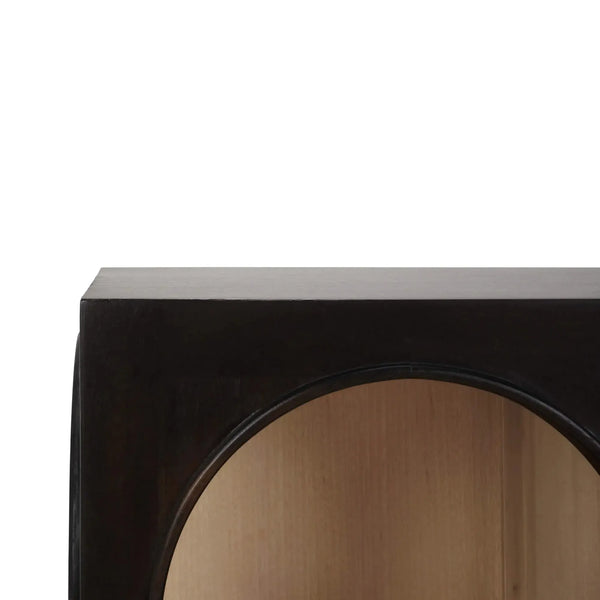 Vannes Crescent Console-Blue Hand Home