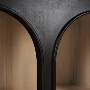 Vannes Crescent Console-Blue Hand Home