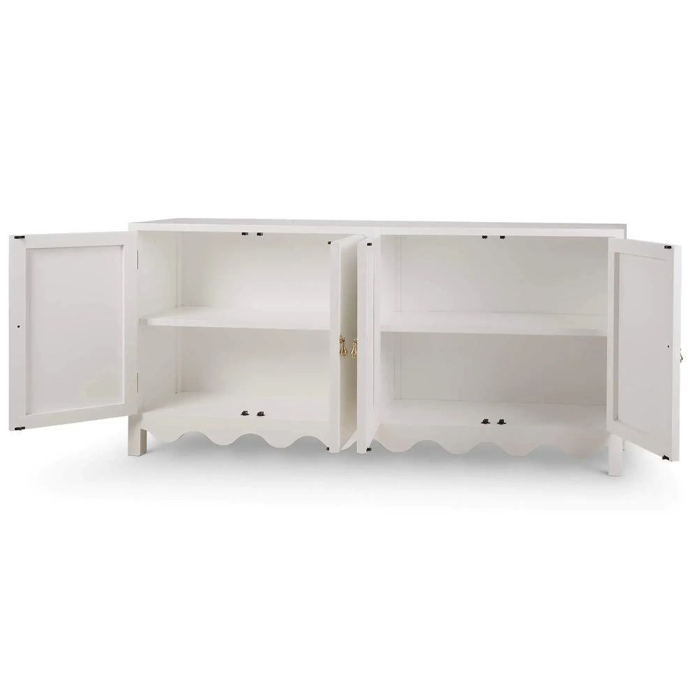 Chloe 4 Door Sideboard-Blue Hand Home