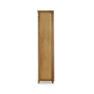 Milano Bookcase w/ 3 Glass Doors-Blue Hand Home