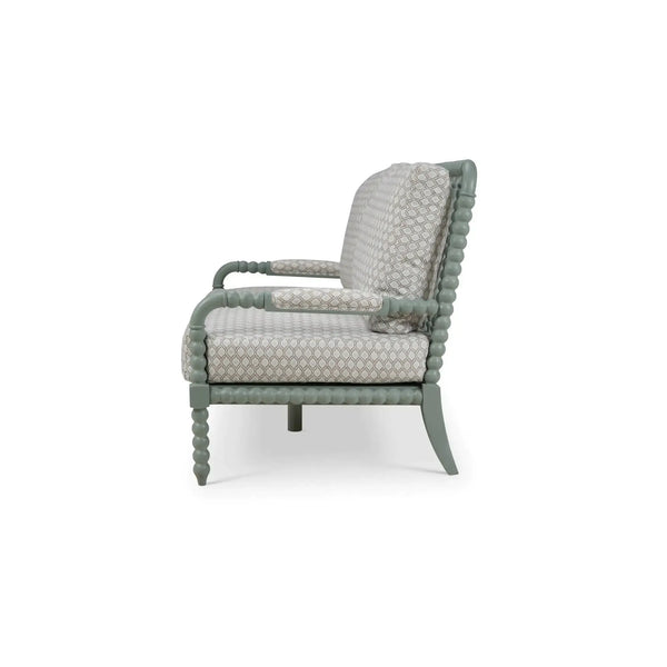 Cholet Double Arm Chair-Blue Hand Home