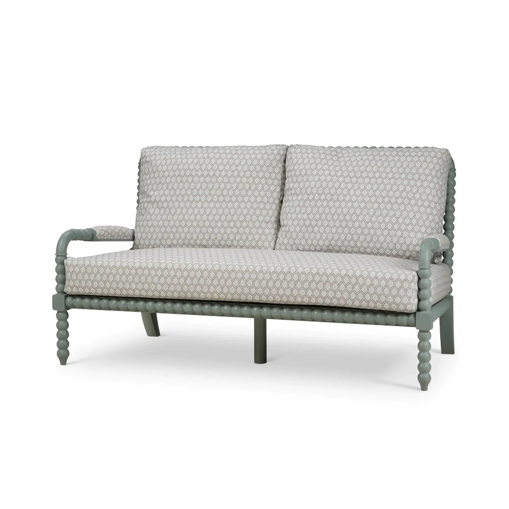 Cholet Double Arm Chair-Blue Hand Home