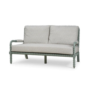 Cholet Double Arm Chair-Blue Hand Home