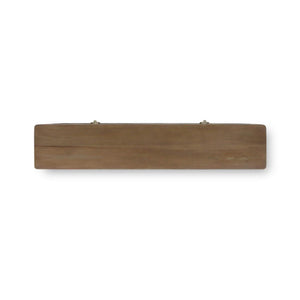 Corte Open Console Table w/ 2 Drawers in Straw Wash-Blue Hand Home