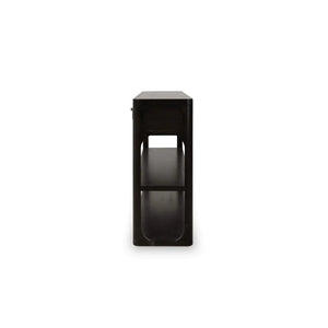 Corte Open Console Table w/ 2 Drawers-Blue Hand Home