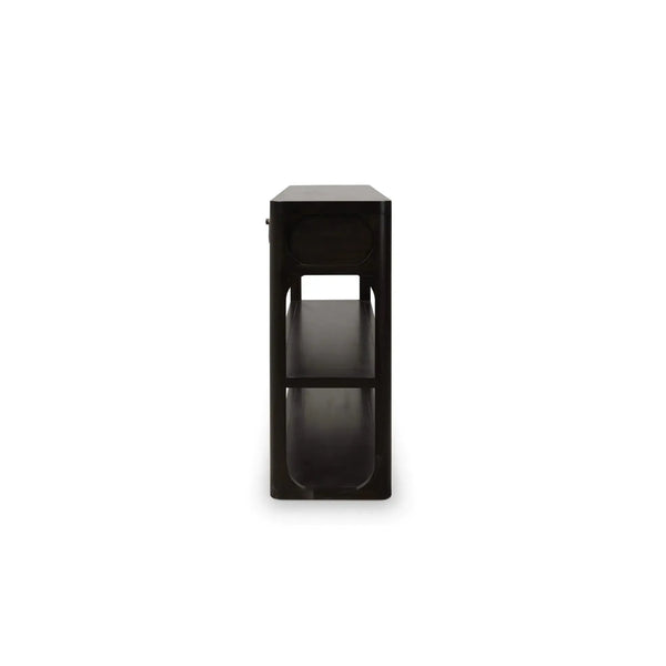 Corte Open Console Table w/ 2 Drawers-Blue Hand Home