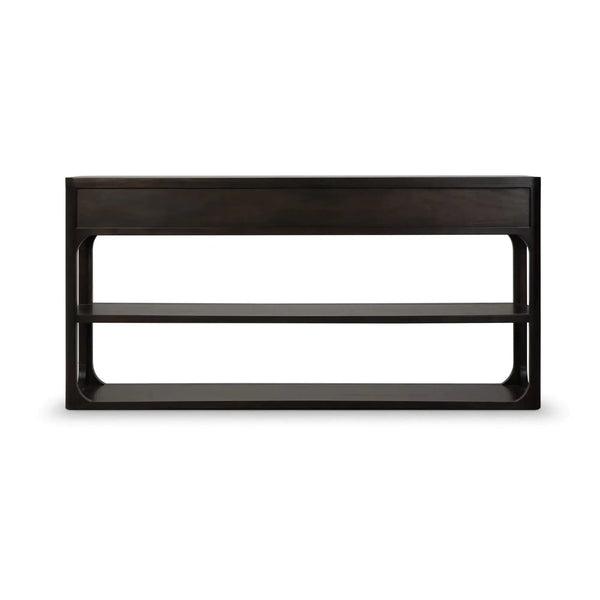 Corte Open Console Table w/ 2 Drawers-Blue Hand Home