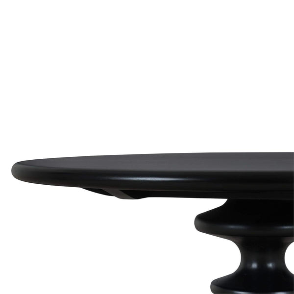 Milano Bistro Table in Batavia Black-Blue Hand Home
