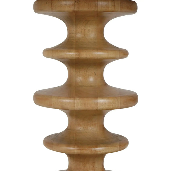 Milano Bistro Table In Fruitwood-Blue Hand Home